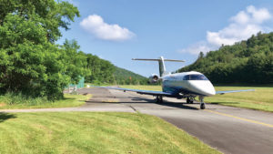 Pilatus PC-24 Jet at Elk River Airport in North Carolina